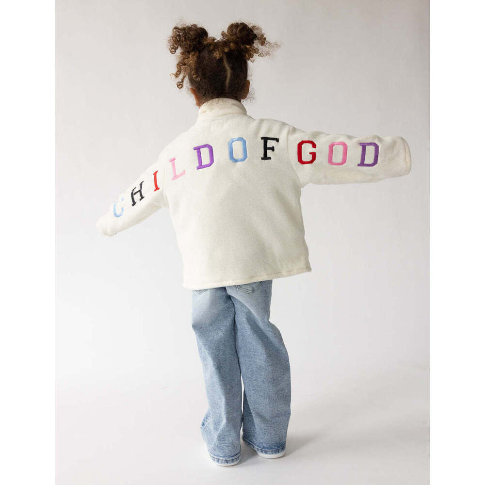 ELEVATED FAITH Child of God Fleece Kids Pullover